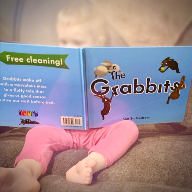 Kids love The Grabbits Children's Picture book, #thegrabbits