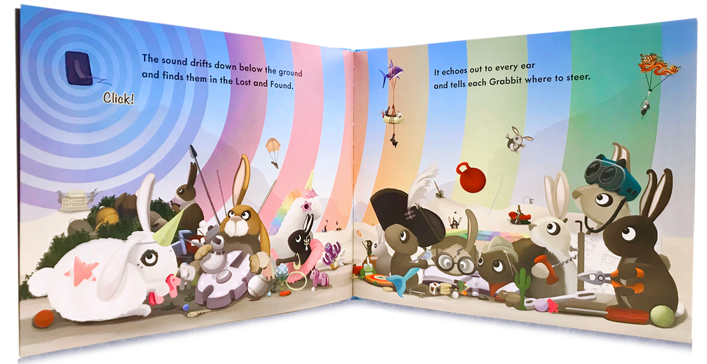 The Grabbits Children's Picture Book #thegrabbits